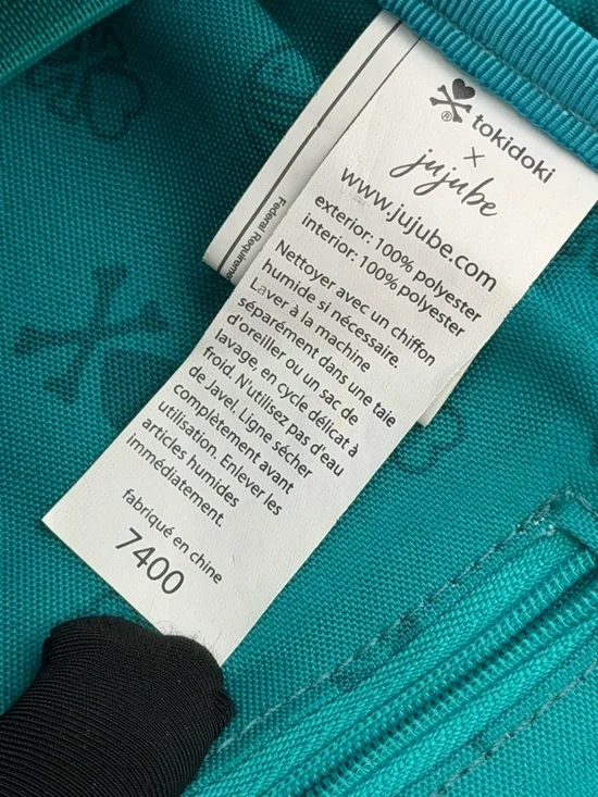 JuJuBe x tokidoki Fantasy Paradise Mini Be Backpack HTF Teal Lining EUC - Picture 10 of 10